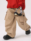 Pantalon de ski cargo ample East Skiing Prime pour femme