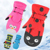 Moufles de neige thermiques isolées ChillyPaws pour enfants, respectueuses des animaux