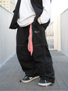 Pantalon de ski ample John Snow pour homme, style urbain et swag