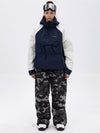 Ensemble veste bomber et pantalon ample pour femme, motif camouflage montagne freestyle