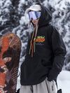 Sweat à capuche ample de snowboard Nandn Mountain Chill Out pour femme