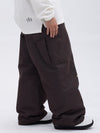 Pantalon de ski ample freestyle à genoux doubles pour femme