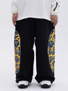 Women's Swaggy Pattern Reflective Cargo Snow Pants, All-Season
