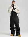 Combinaisons de ski cargo une pièce pour hommes, style explorateur hors-piste, combinaisons intégrales de ski