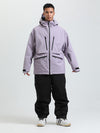 Combinaison de ski cargo multifonctionnelle Gsou Snow pour homme, résistante et durable.