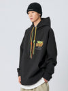 Sweat à capuche ample de snowboard Nandn Mountain Chill Out pour homme