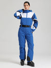 Combinaison de ski rétro classique Gsou Snow ChillTrack pour femme - Tenues de ski vintage années 80