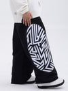 Women's Swaggy Pattern Reflective Cargo Snow Pants, All-Season