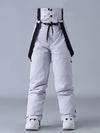 Salopette de ski SnowPeak StormGuard pour homme, isolée et résistante aux intempéries.