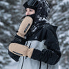 Moufles de neige Nandn Winter Mountain Shred pour hommes, toutes saisons, avec gants supplémentaires à 5 doigts
