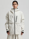 Veste de ski cargo fonctionnelle et résistante Gsou Snow pour femme, idéale pour la montagne.