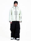 Combinaison de ski thermique 3L Mountain Pro pour homme, résistante et adaptée à toutes les conditions météorologiques.