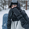 Moufles de neige Nandn Winter Mountain Shred pour hommes, toutes saisons, avec gants supplémentaires à 5 doigts