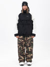 Ensemble veste bomber et pantalon ample pour homme, motif camouflage montagne freestyle