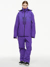 Combinaisons de ski thermiques coupe-vent pour hommes, avec salopette, pour la montagne hors-piste