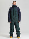 Combinaisons de ski cargo une pièce pour hommes, style explorateur hors-piste, combinaisons intégrales de ski