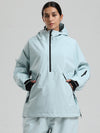 Veste anorak de snowboard Gsou Snow pour femme, résistante et au style urbain.
