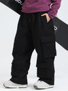 Pantalon de snowboard ample et oversize en polaire Gsou Snow Alpine Cruiser pour femme