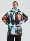 Veste de ski multifonctionnelle Gsou Snow pour femme, résistante et performante.
