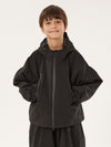 Veste de ski imperméable thermique à capuche oreilles de lapin pour garçon