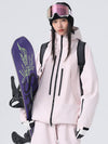 Veste de ski ample et résistante Searipe unisexe pour femme, idéale pour les terrains accidentés.