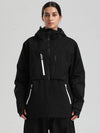 Veste de ski cargo fonctionnelle et résistante Gsou Snow pour femme, idéale pour la montagne.