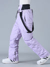 Pantalon de ski FrostPeak Mountain-Ready pour femmes avec bretelles