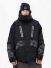 Veste de ski camouflage réfléchissante Chillform Glow Trail pour homme