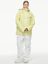 Combinaisons de ski thermiques coupe-vent Arctic Queen Mountain pour femmes avec salopette