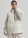 Veste anorak de snowboard Gsou Snow pour femme, résistante et au style urbain.