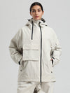 Veste de snowboard cargo hybride Gsou Snow Terrain Flow FlexZip pour femme