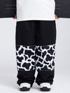 Pantalon de neige cargo réfléchissant pour homme, motif stylé, toutes saisons