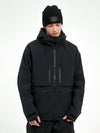 Veste de ski cargo utilitaire ample et durable pour homme Steeze HypeShred