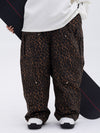 Pantalon de ski ample freestyle à genoux doubles pour femme