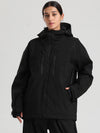 Veste de ski Gsou Snow pour femme, résistante, isolée et coupe-vent, type Mountain Pro.