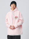 Sweat à capuche ample de snowboard Nandn Mountain Chill Out pour homme