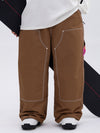 Pantalon de ski ample style urbain pour femme