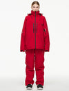 Combinaisons de ski thermiques coupe-vent pour hommes, avec salopette, pour la montagne hors-piste