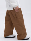 Pantalon de ski ample freestyle double genou femme
