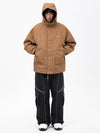Ensemble veste de ski et pantalon ample Streetstorm pour homme, idéal pour le ski nocturne et les activités nautiques.