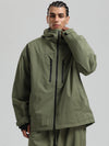 Veste de ski Gsou Snow pour homme, résistante, isolée et coupe-vent, style montagne.
