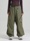 Women's Gsou Snow Loose-Fit and Functional Snow Pants - Durable Urban Style