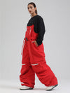 Salopette de snowboard ample Gsou Snow Mountain Chill Freestyle pour femme