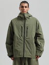 Veste de ski Gsou Snow pour homme, résistante, isolée et coupe-vent, type Mountain Pro.