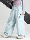 Pantalon de neige ample et fonctionnel Gsou Snow pour femme, résistant et urbain