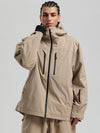 Veste de ski Gsou Snow pour homme, résistante, isolée et coupe-vent, style montagne.