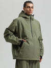 Veste anorak de snowboard Gsou Snow pour homme, résistante et au style urbain.