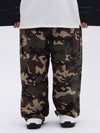 Pantalon de ski ample de style freestyle à double genou pour homme