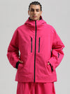 Veste de ski Gsou Snow pour homme, résistante, isolée et coupe-vent, style montagne.