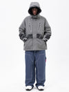 Ensemble de ski Chillform pour homme, camouflage réfléchissant – Veste Glow Trail et pantalon de ski ample Freerider